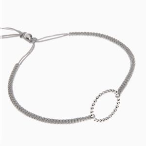 Sterling Silver Bobble Effect Pully Bracelet